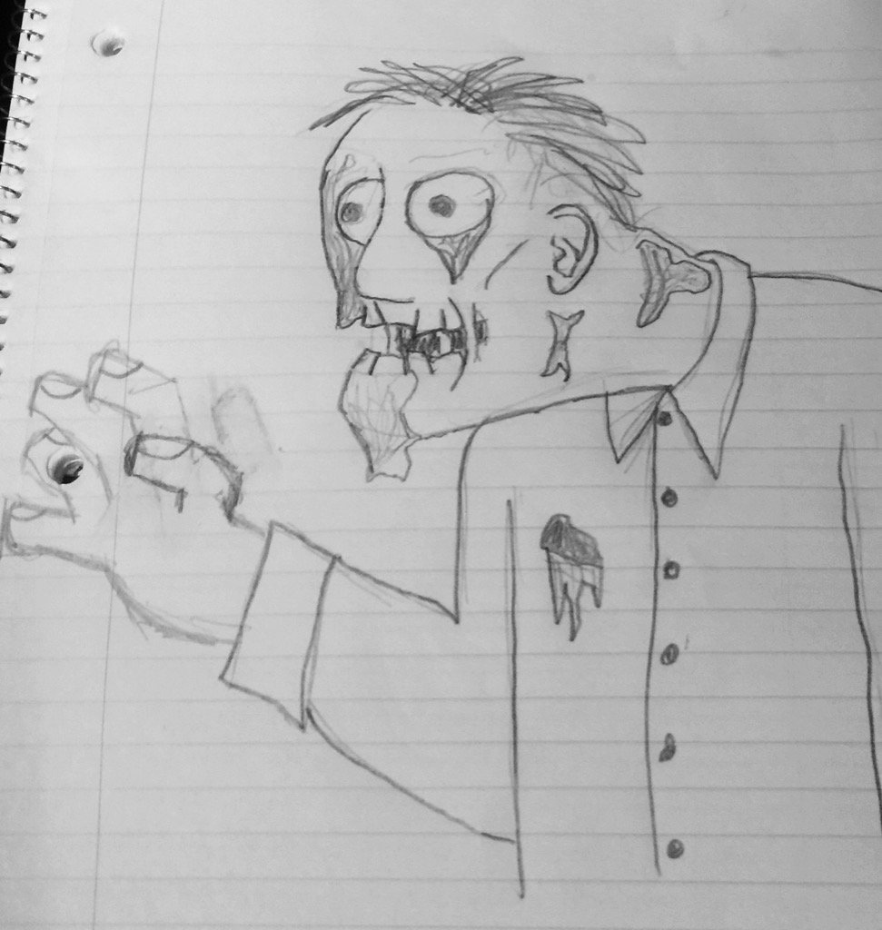 mrBradRaven's tweet photo. 5 minute zombie https://t.co/9ot4NzhzAV