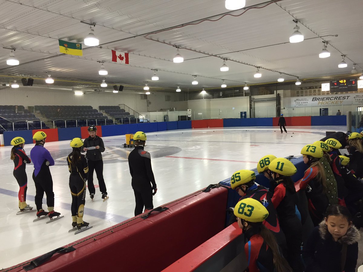 SLSSC1942's tweet photo. Huge thank you to the Moose Jaw Speed Skating club for hosting a great 1 day short track meet! @timcomfort #SLSSC https://t.co/SVrdtEKGia