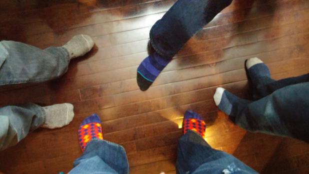 MDYsocks's tweet photo. @ a party...  Guys who's the most #Fun #sockgame #socklife #MYsockstyle https://t.co/KLNThHzPbD