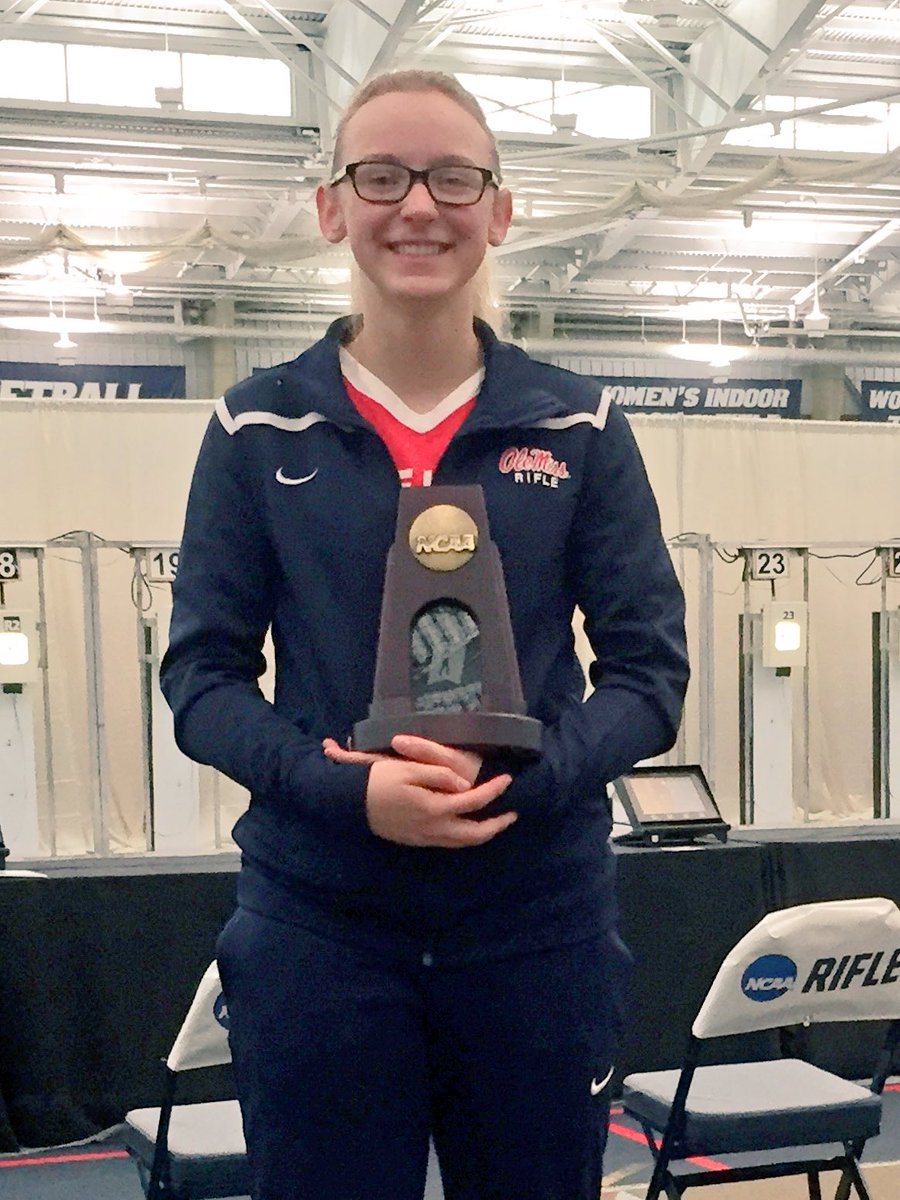 This is what you get when you work hard. So proud to work with such a dedicated young lady. <a href="/a_weisz/">Ali Weisz</a> <a href="/OleMissRifle/">Ole Miss Rifle</a>