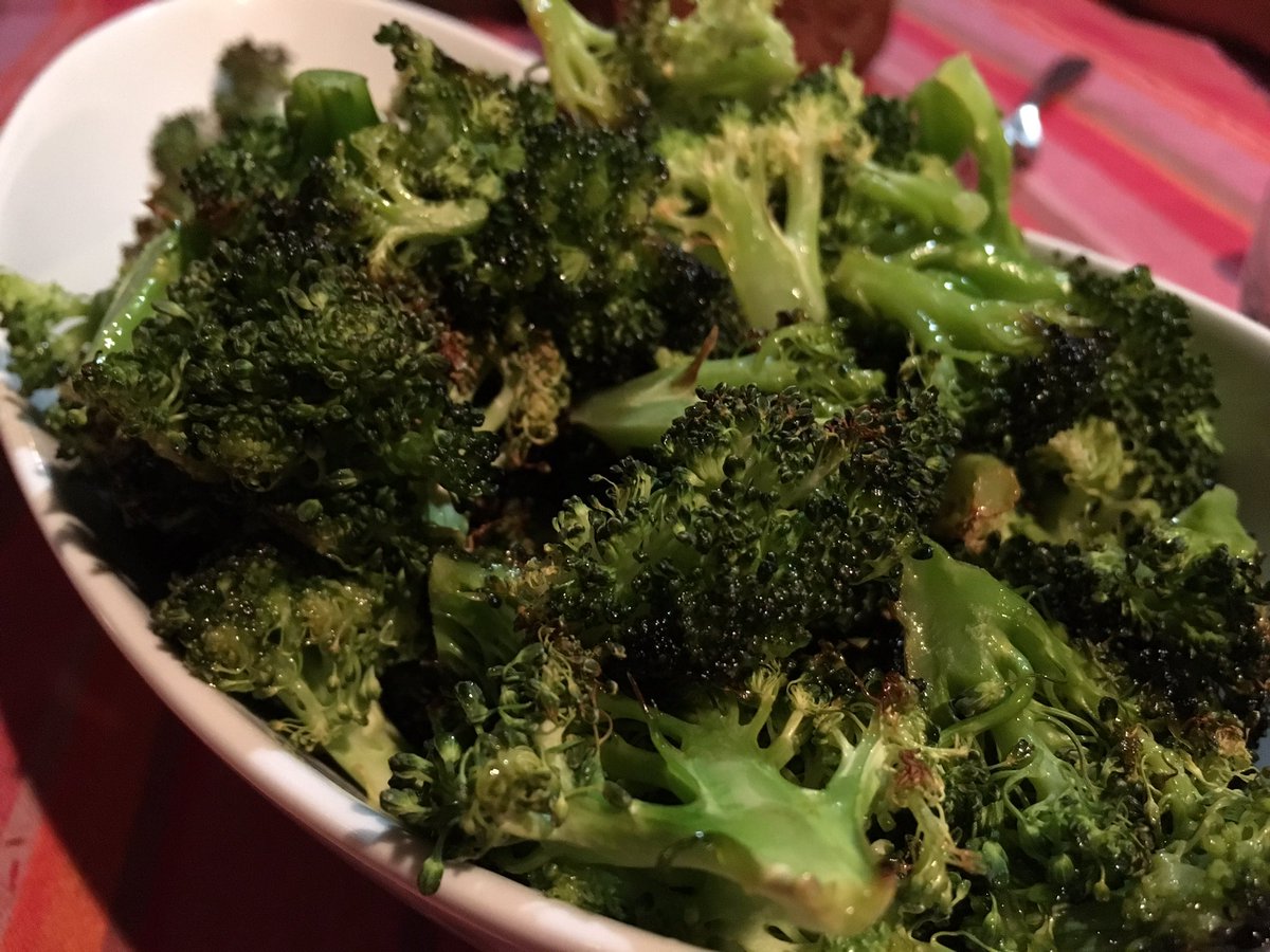 Fitbrook's tweet image. Dinner side dish #broccoli