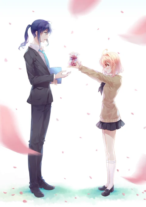 中学生の紡が万理さんに、バレンタインのチョコ渡したwwwwww~#アイドリッシュセブン 