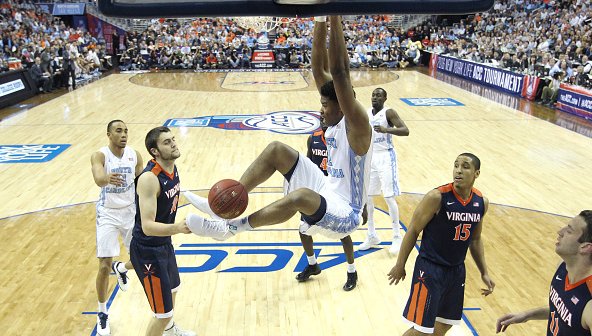 The ACC belongs to North Carolina!

Tar Heels beat Virginia 61-57 for their first ACC tourney title in eight years.