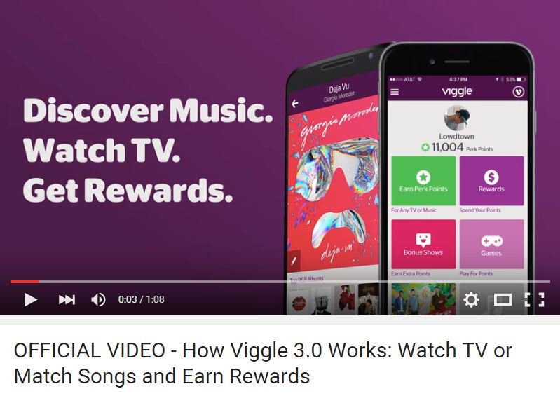 vigglesupport's tweet photo. Video showing how to watch TV, match songs, &amp; earn rewards with @viggle Powered by @GetPerk: https://t.co/tYZyX5O3dd https://t.co/yl4OpqEBP8