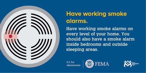 Readygov's tweet photo. Make sure when you #SpringForwardTonight to test your smoke/CO alarms in each bedroom in your home #DST https://t.co/iANnS0rUqg