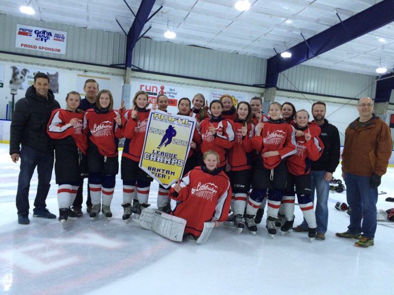 paige_rf's tweet photo. Oh yah! Bantam A Female Hurricanes are League Champs! Provincial Bound...#RMFHL #Hockeygirls https://t.co/eu0cCsr80I
