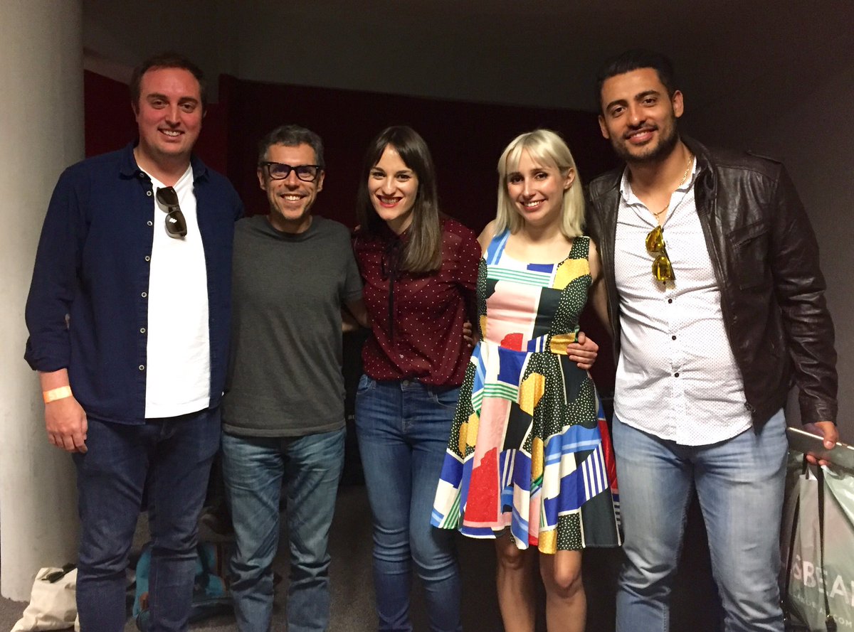 Parte del equipo <a href="/Atrevia/">ATREVIA</a> MX con <a href="/ivanferreiro/">iván ferreiro</a> y <a href="/zaharapop/">Zahara</a>. Cómo mola cuando los buenos músicos son tb buena gente