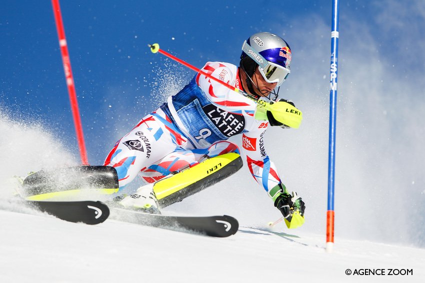 FedFranceSki's tweet photo. [Ski Alpin] Julien Lizeroux termine au pied du podium sur le Slalom de St-Moritz. https://t.co/G12LsipPvB #FFSAlpin https://t.co/JGUER11acX