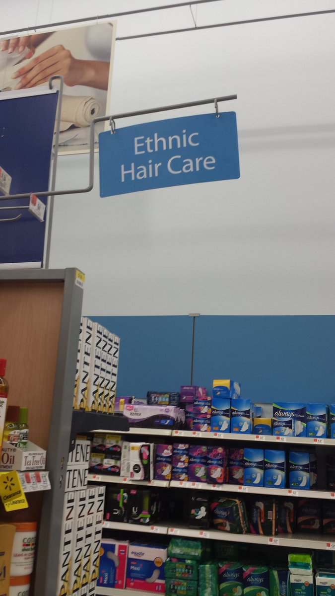 Zeshan On Twitter Lol Walmart Has An Ethnic Hair Care Section