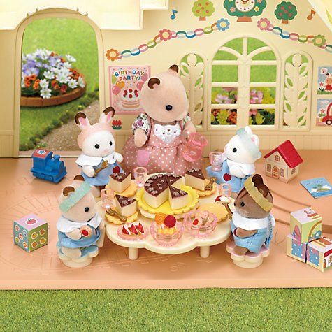 SylvanianUK's tweet image. Happy 31st Birthday to us! RT for a chance to win a Nursery Party Set!