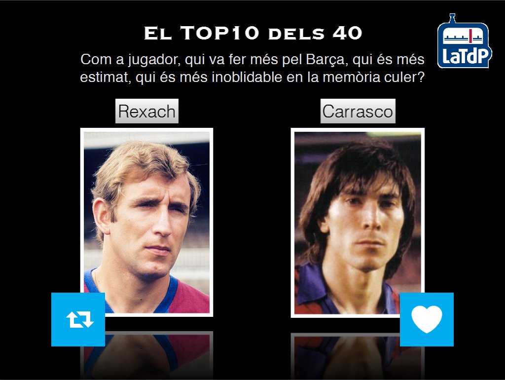 El TOP 10 dels 40 de <a href="/mariusserra/">Màrius Serra</a> 
RT - Rexach
FAV - Carrasco