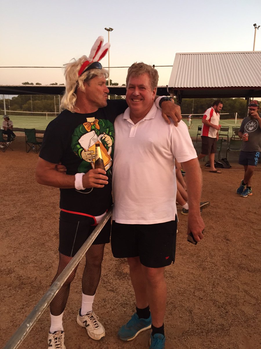 DannelleFoley's tweet photo. #welbungin #tennis #closingday #dressup #easter @TonySachse https://t.co/MWcNMG7aIC