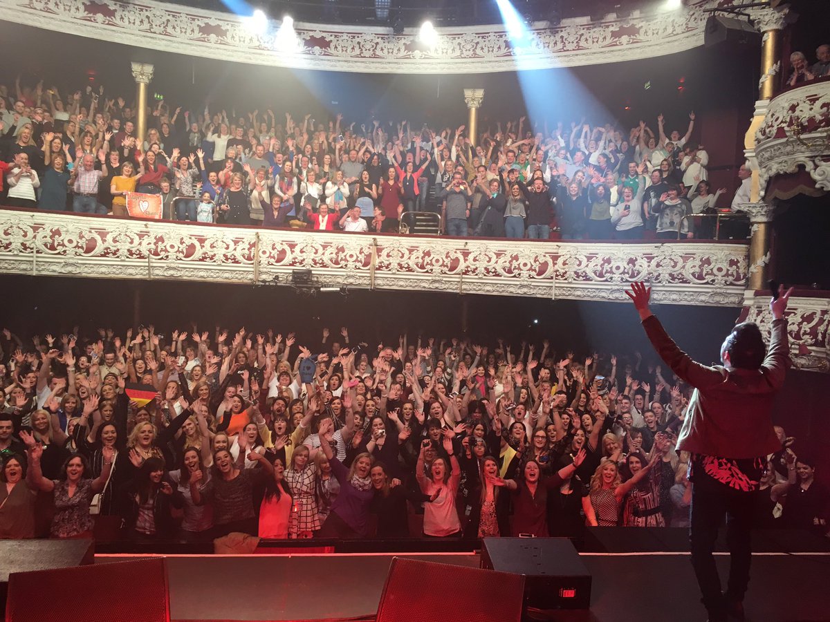 ShaneFilan's tweet photo. Olympia.. one of the best shows ever !🎶
#RightHereTourDublin https://t.co/WLBYH7d5Og