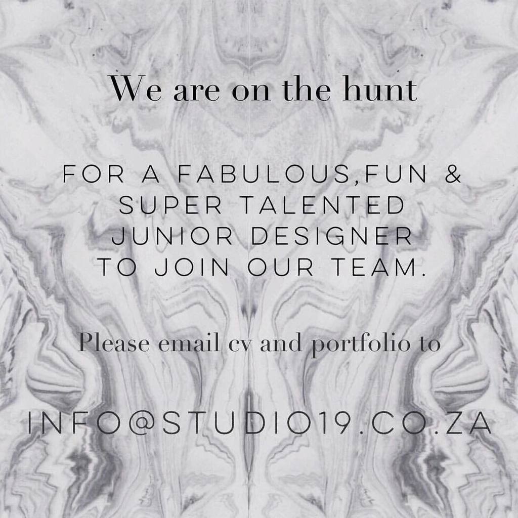 StudioNumber19's tweet photo. We’re hiring! https://t.co/BHn5ED2Cb0