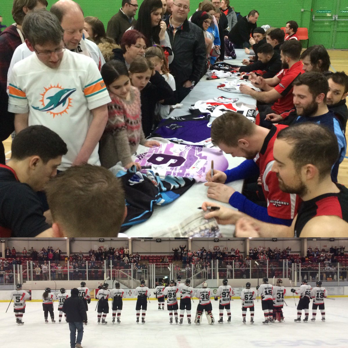 Great night for #Phoenix last night: OT Win &amp; post game Meet &amp; Greet <a href="/MENSports/">MEN Sport</a> <a href="/BBCMancSports/">BBC ManchesterSports</a> <a href="/officialEPIHL/">EPIHL</a>