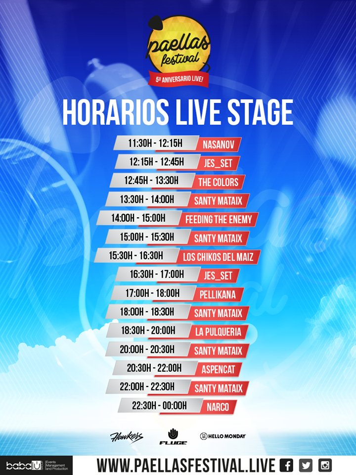 AlicanteEsEDM's tweet photo. SORTEO DE 2 ENTRADAS PARA #PAELLASLIVE
Da RT y podrás ganar 1 de las 2 entradas que sorteamos!!
(Ganadores el lunes) https://t.co/Twr9TINoSM