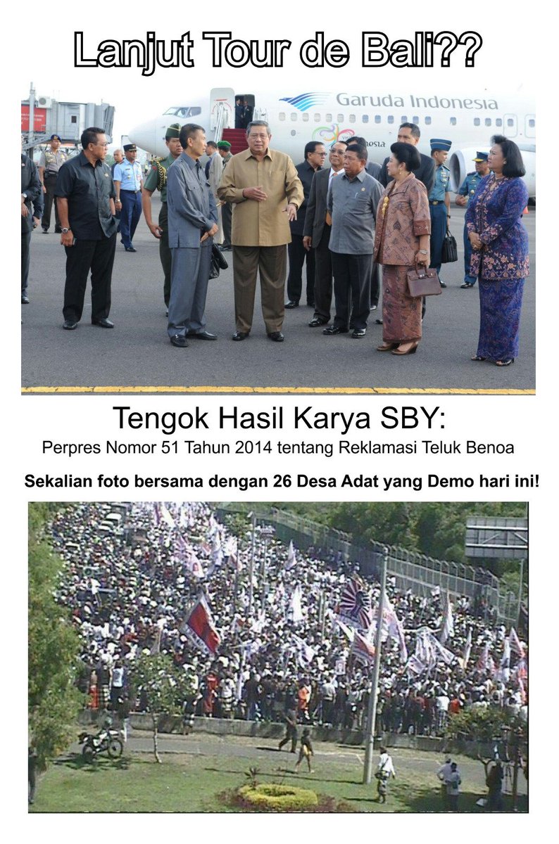 Stlh Jawa, Sebelum Rangkaian 'Tour De Pencitraan' Lainnya, Gimana Kalau <a href="/SBYudhoyono/">S. B. Yudhoyono</a> Mampir Bali? :) tag: <a href="/jokowi/">Joko Widodo</a>