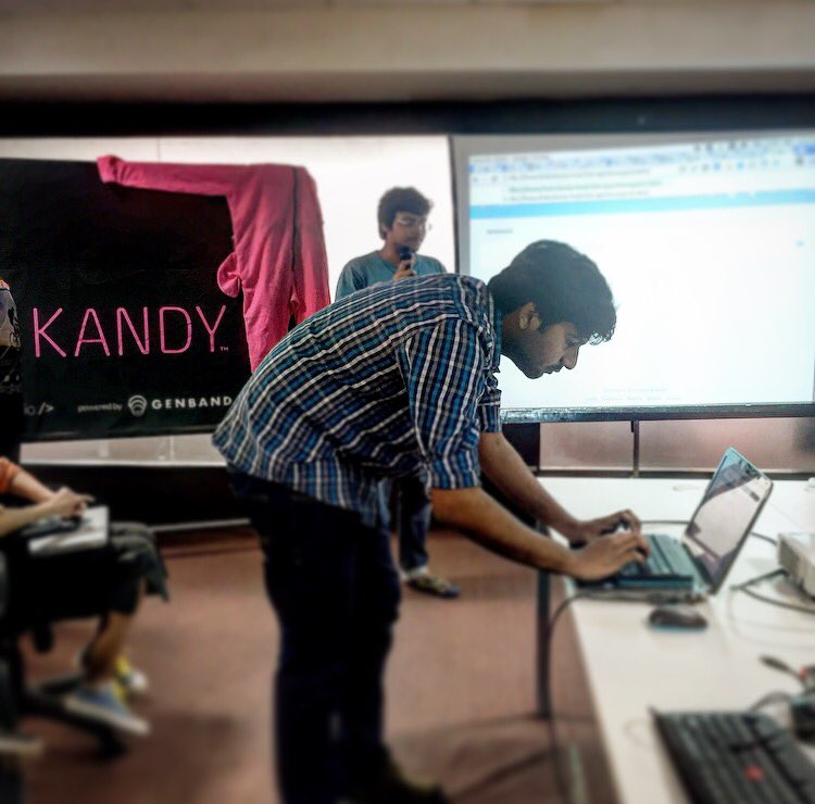 Alex_Donn's tweet photo. Team Zense - a complaint app with an AI bot to auto-respond &amp; clustering - uses @KANDY_io messaging &amp; @AlchemyAPI https://t.co/cpCTkDnh7h