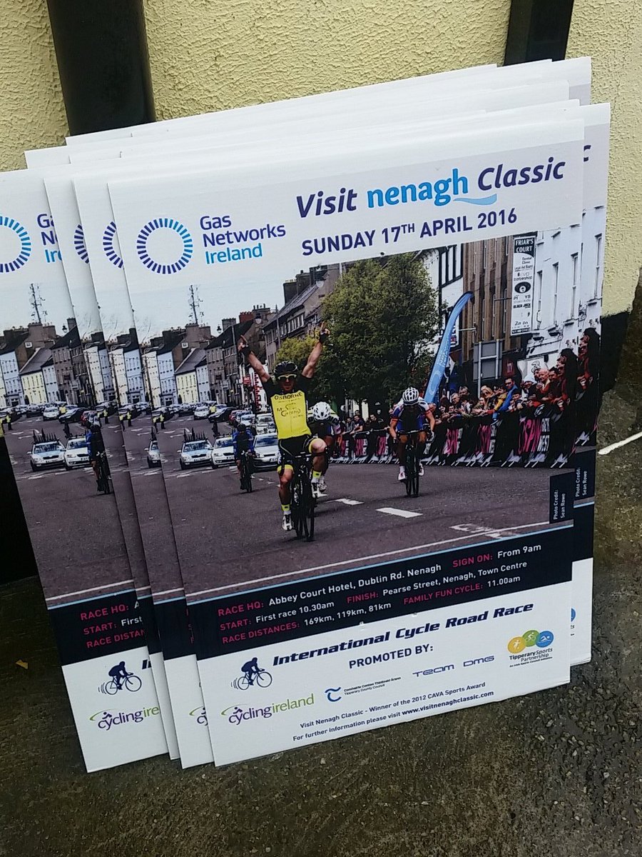 Taking it serious ! Signage washed before second outing ahead of <a href="/GasNetIrl/">Gas Networks Ireland</a> <a href="/NenaghClassic/">Visit Nenagh Classic</a> <a href="/NenaghGuardian/">NenaghGuardian</a> #19.16
