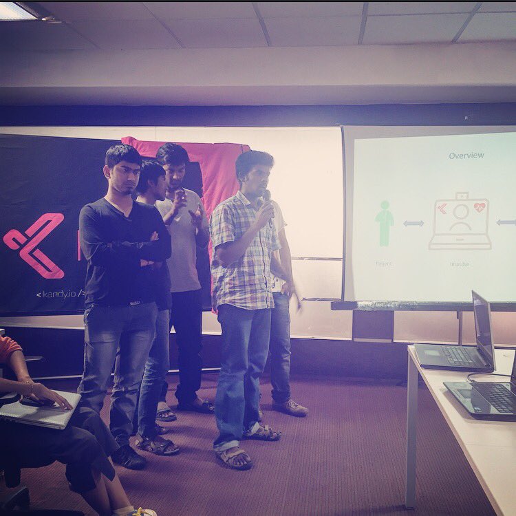 Alex_Donn's tweet photo. Team CodeSpartz - a remote doctor app that uses @KANDY_io to provide live video &amp; patient data to the remote doctor. https://t.co/37bHZGpbkm
