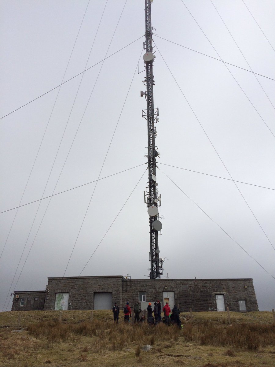 Mrs_RobertsonRO's tweet photo. @praisesaltash @Oldiron @GazEJones Breaktime at North Hessery TV Mast!!! #tentors #teamdotnet https://t.co/sCSwWcZZuQ