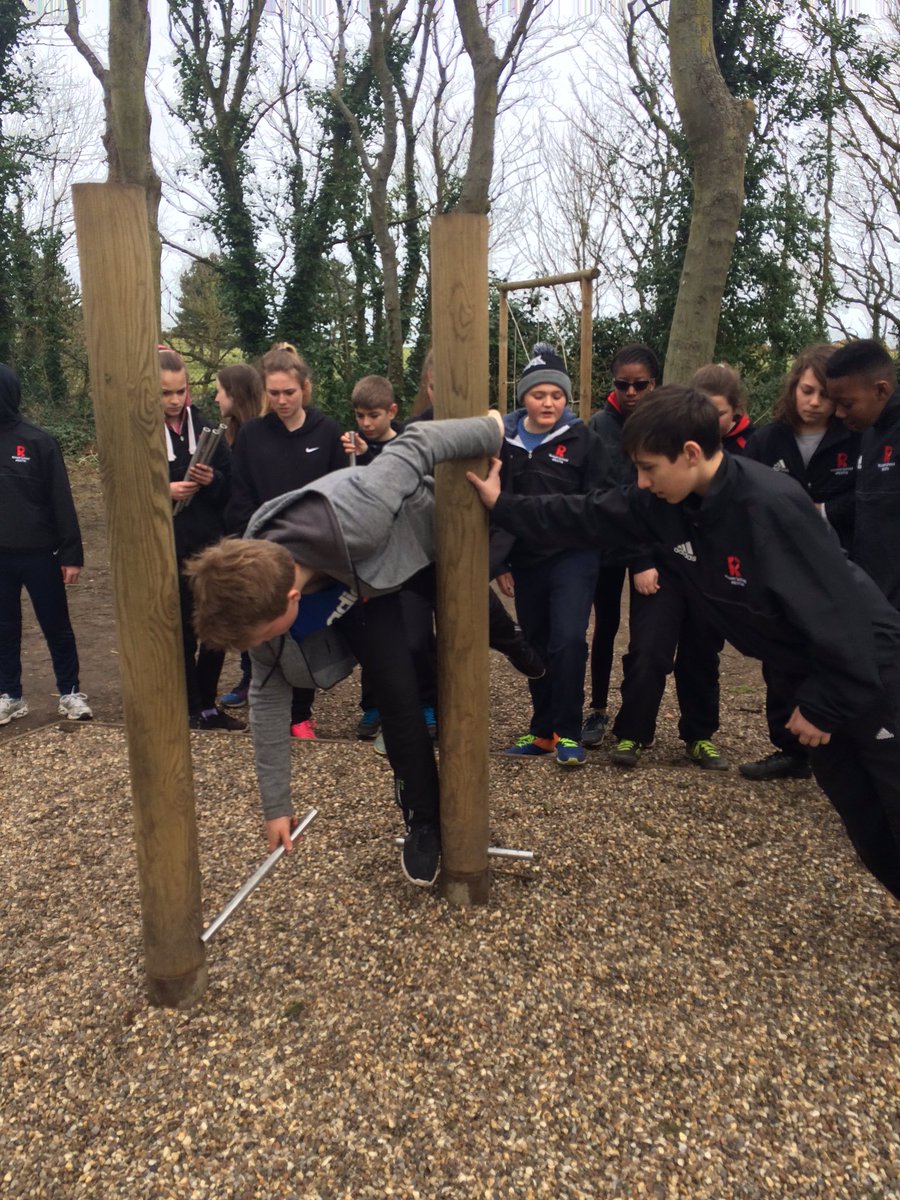 rossettPE's tweet photo. Group 1D showing their team building skills in obstacle challenge #RST16 https://t.co/tOsWF1kqcc