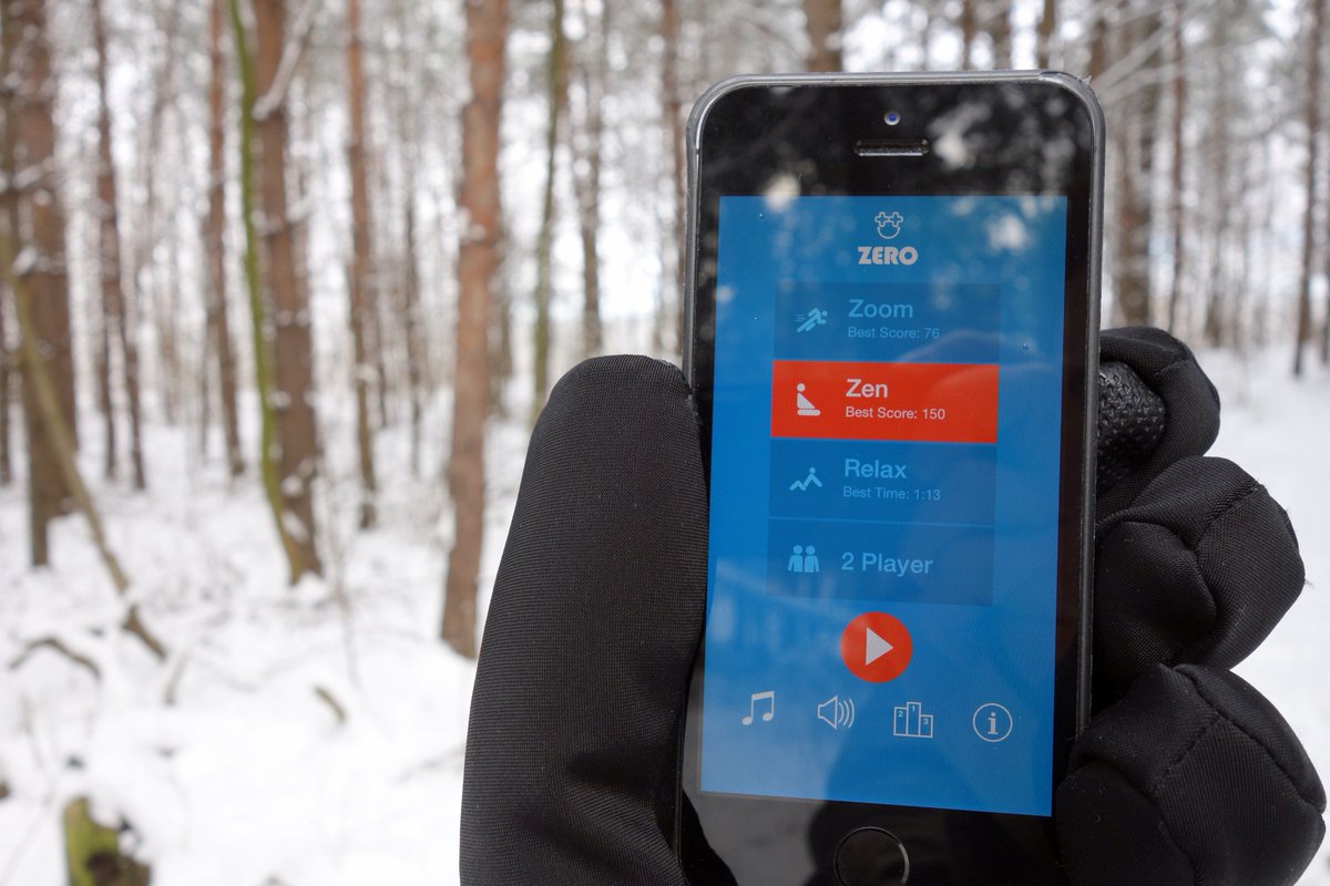 Springtime and Zero degrees: still a perfect time to put the finishing touches on my upcoming game, Zero!