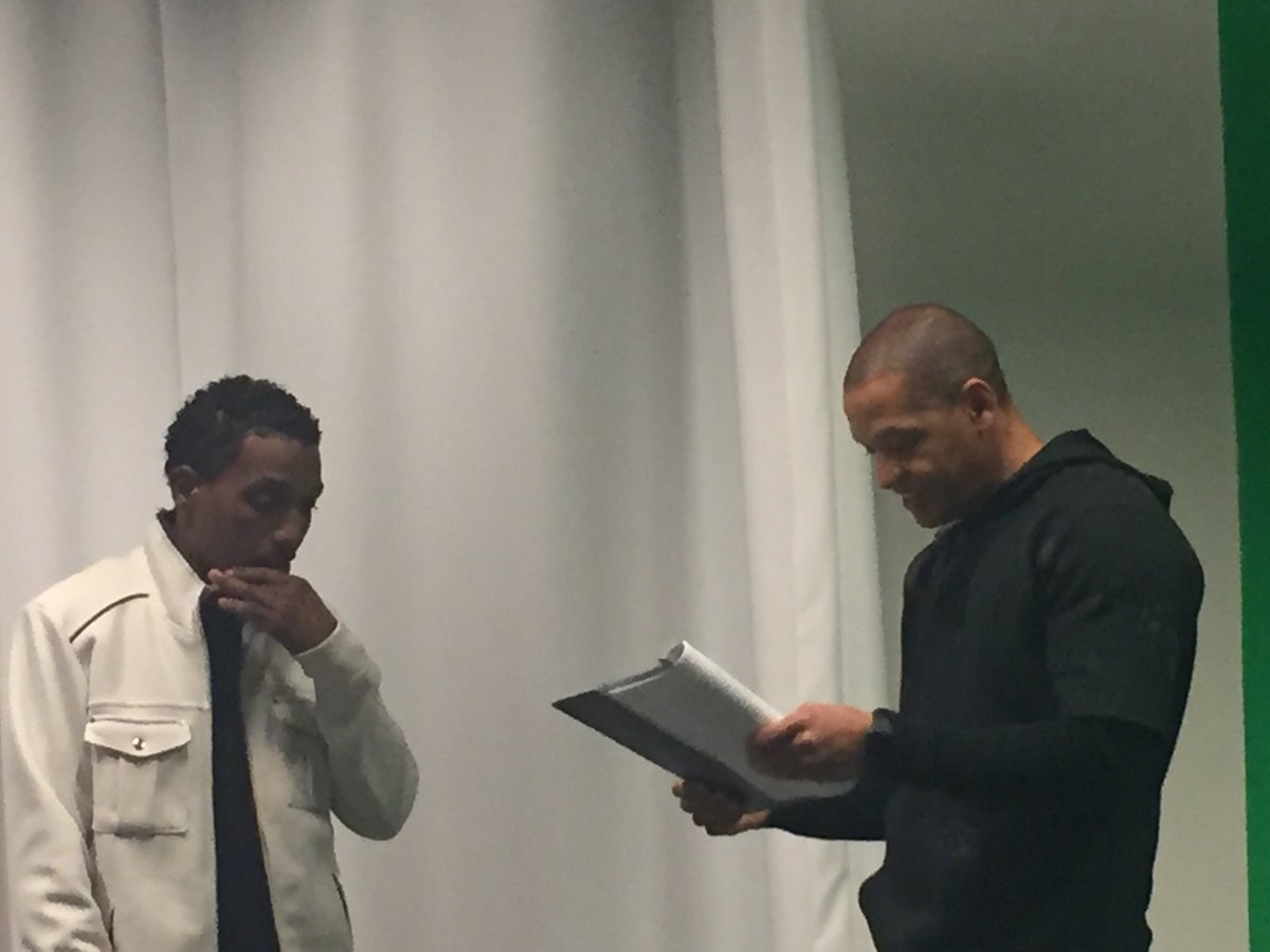 awakaflow's tweet photo. Me and. @IamPeterGunz Working!! #FlowThePlay #Flow456 #petergunz https://t.co/2JaGe2psOl #DebutManagement https://t.co/vSpLtBrC4F