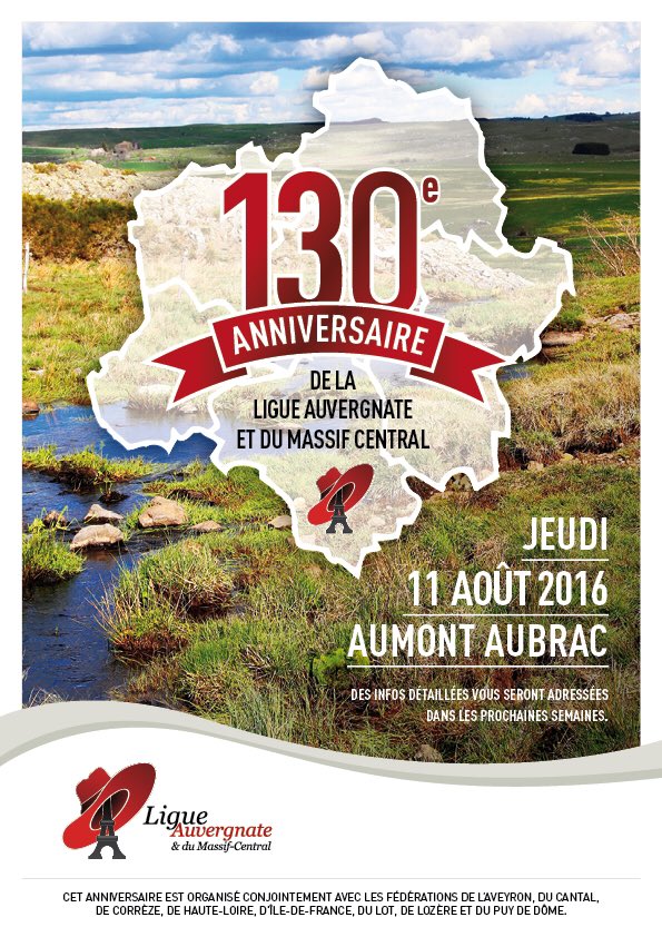 130 ans de la Ligue Auvergnate et du Massif Central le 11/08/2016 à Aumont-Aubrac :: ligue-auvergnate.com/index.php/86-a…