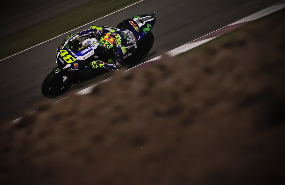ValeYellow46's tweet photo. Qatar Gp1 2016
Sabato,prove ufficiali 
📸 Mighelon https://t.co/JN0a8XUu17