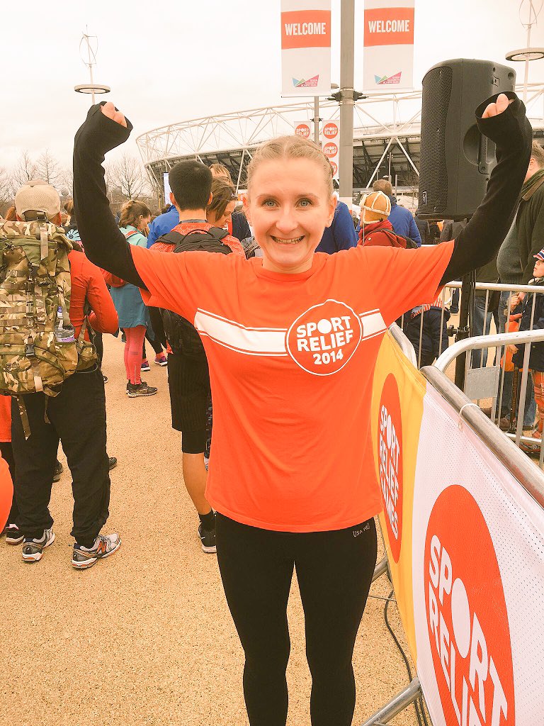 hiexstratford's tweet photo. We are taking part in the 1, 3 and 6 mile run for @sportrelief. "C'mon team!" #lifeatihg @HPSUKI https://t.co/3yT7bZmB6y