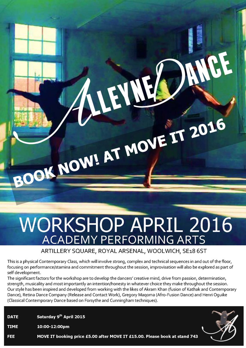 Academy Performing Arts presents <a href="/AlleyneDance/">AlleyneDance</a> #dance class <a href="/MOVEITSHOW/">MOVE IT</a> 12:30pm @RARE_explore <a href="/DancersPro/">DancersPro</a>