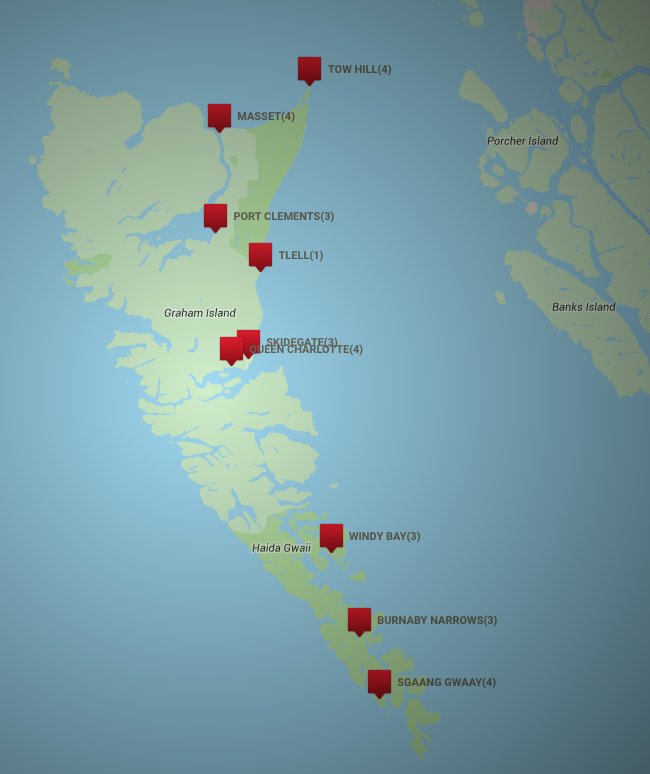 1stNationsDrum's tweet photo. Explore the islands of #HaidaGwaii ~ interactive map + videos https://t.co/WNHJR06Oam #BritishColumbia #PacificNW https://t.co/cXoPmQs67S