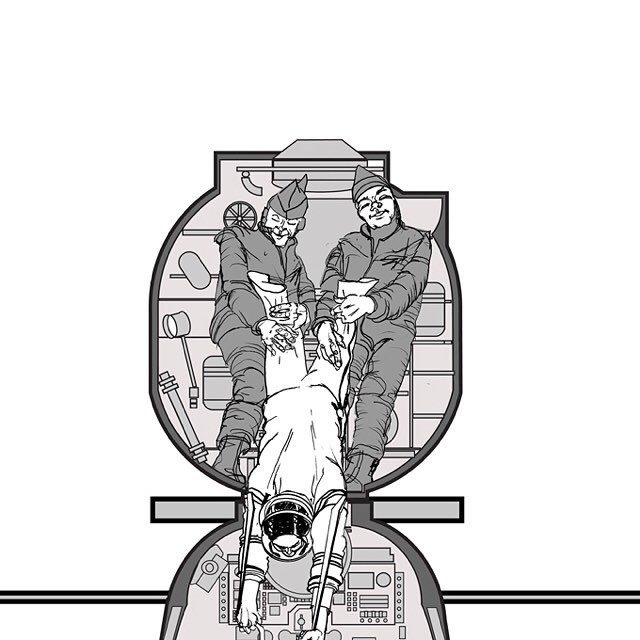 soyuzblue's tweet photo. #graphicnovel #comicbooks #comics #scifi #soyuzblue #spx2015 #russianspaceprogram #spacecr… https://t.co/851BMXQuss https://t.co/cUfTCLx21N