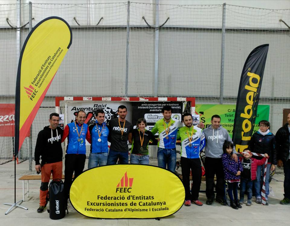 <a href="/aventura_XP/">Aventura X-Perience</a> ganadores del raid de Calella y primeros líderes de la Copa Catalana de raids de montaña <a href="/FEEC_cat/">FEEC</a>