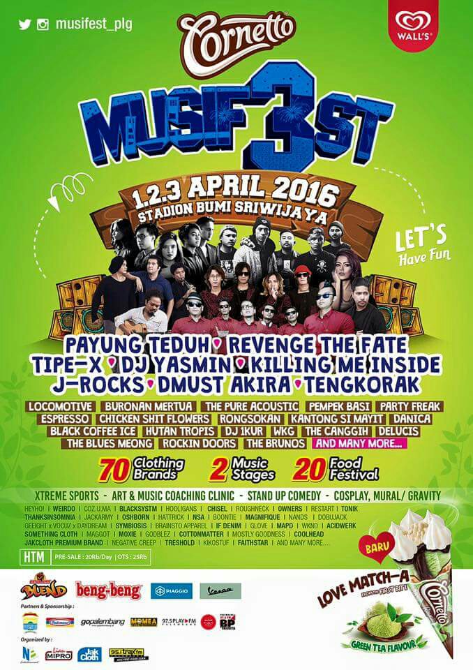 Kita datang lagi @MusiFest_PLG