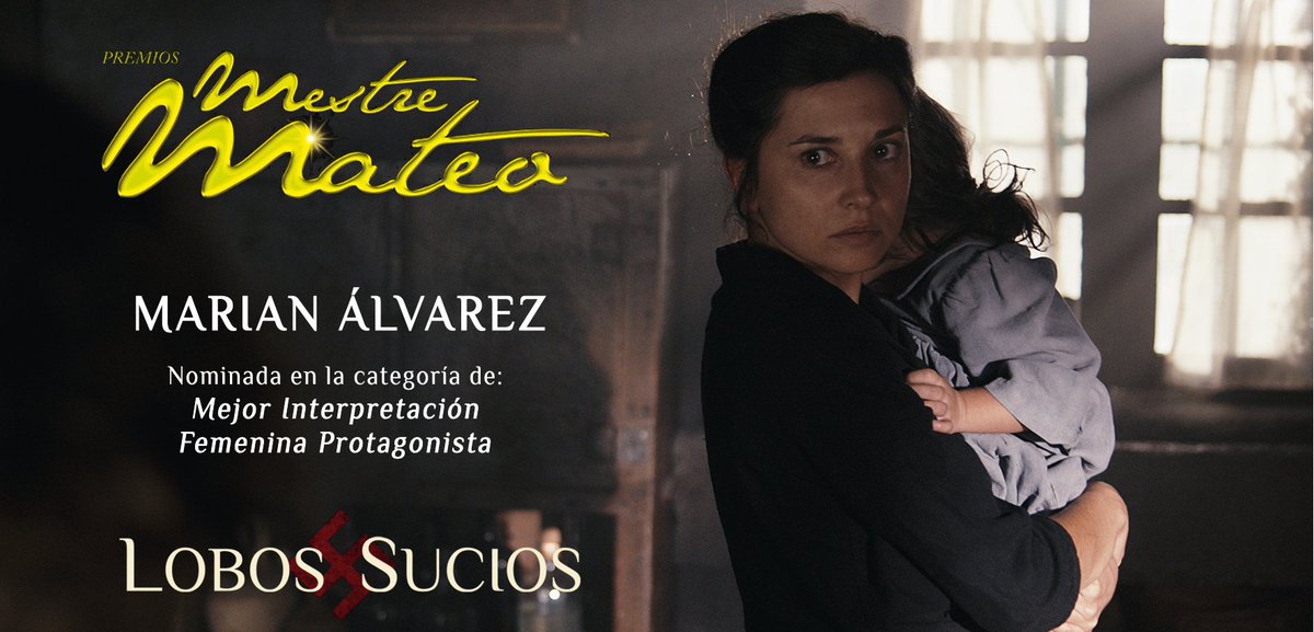 SyldaviaCinema's tweet image. #FelizDomingo
@MarianAlvarezWB nominada a Mejor Interpretación Femenina Protagonista
por #LobosSucios
8 DE ABRIL!