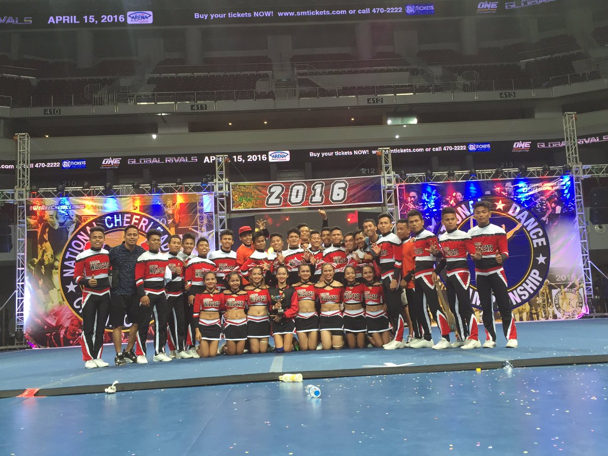 NCCPhilippines's tweet photo. Congratulations to the winners of Coed Senior Cheer! ✨🏆 #NCCFinals2016 #CheerOnSolar #ProudToBeNCC #NCConETC https://t.co/ZokTwV2Bne