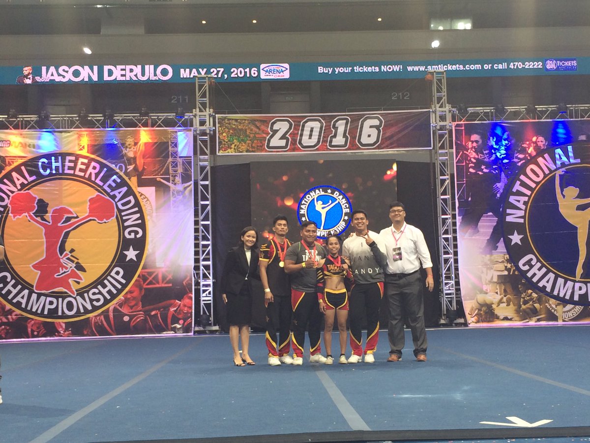 NCCPhilippines's tweet photo. Congratulations to the winners of the Coed Partner Stunts ✨🏆 #NCCFinals2016 #CheerOnSolar #NCConETC #ProudToBeNCC https://t.co/DKAWKVvvH8