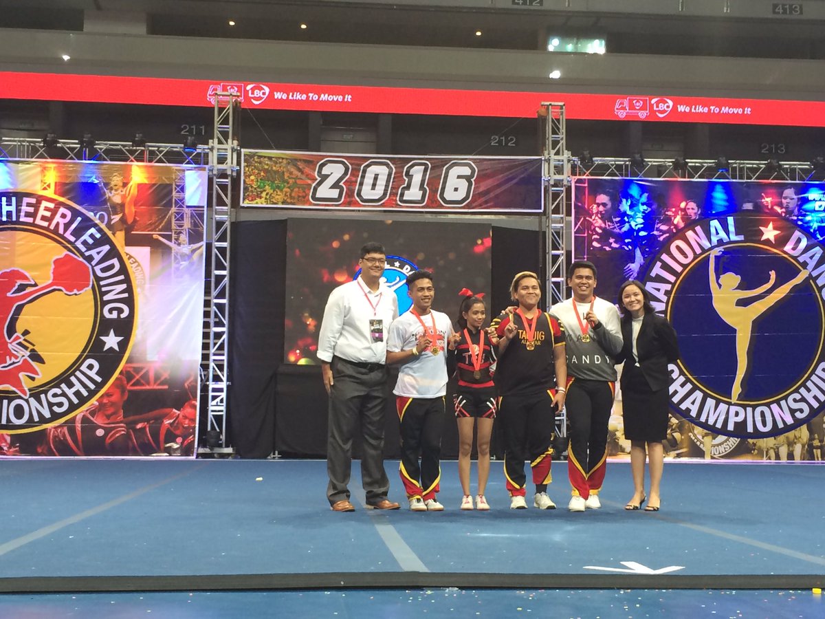 NCCPhilippines's tweet photo. Congratulations to the winners of the Coed Partner Stunts ✨🏆 #NCCFinals2016 #CheerOnSolar #NCConETC #ProudToBeNCC https://t.co/DKAWKVvvH8