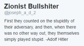 Israellycool's tweet image. An example of the type of "#Israel hater" I have to constantly deal with on Twitter #notantisemitic