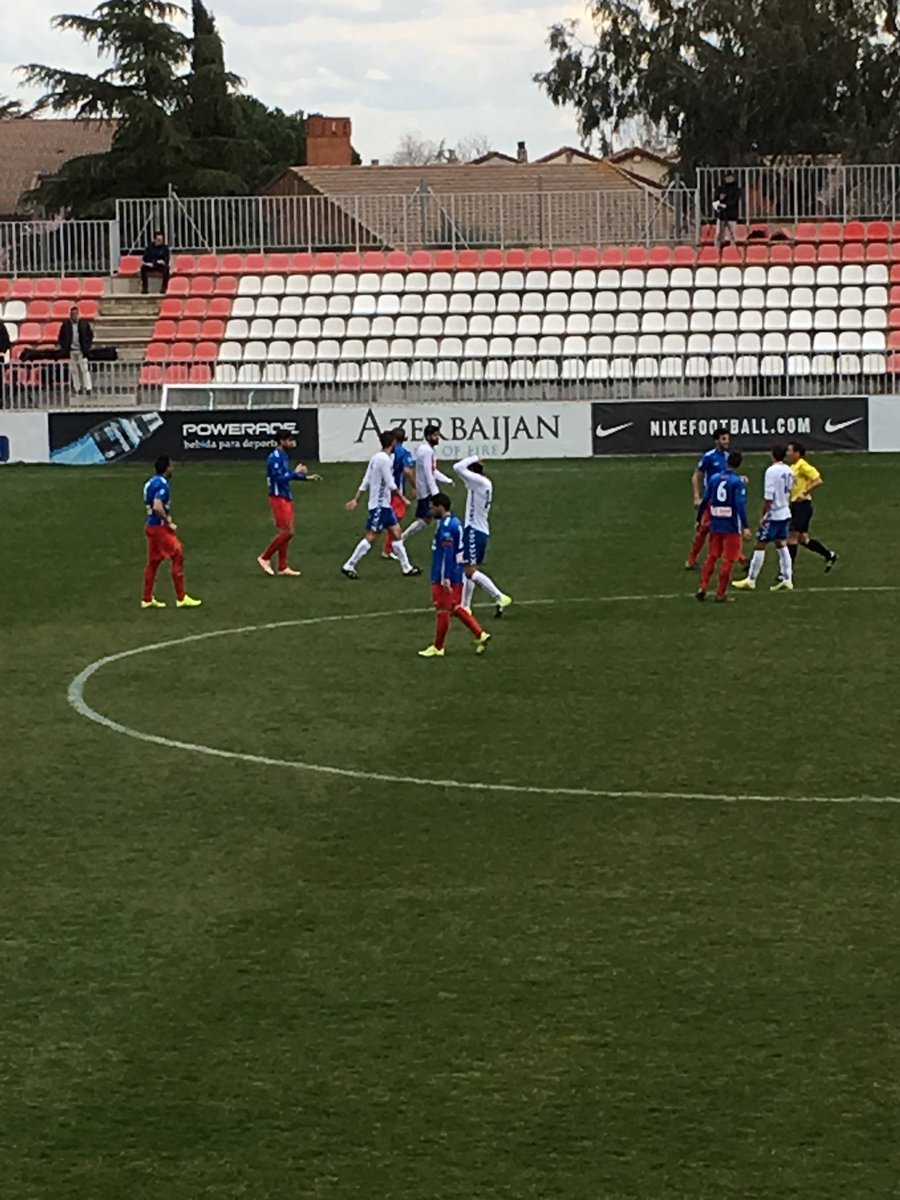 RMajadahonda's tweet photo. Final en Majadahonda en el @RMajadahonda vs @CFuenlabradaSAD 0-1, #GoRayo https://t.co/eRLYeU4HBF