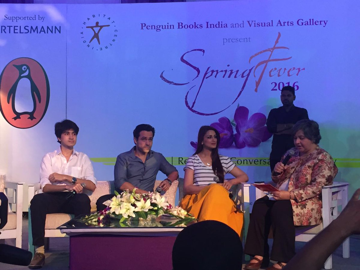 priyankabparmar's tweet image. .@iamsonalibendre is an absolute charm!!! Her &amp;amp; @emraanhashmi spoke about parenting at #SpringFever2016
#FunSession