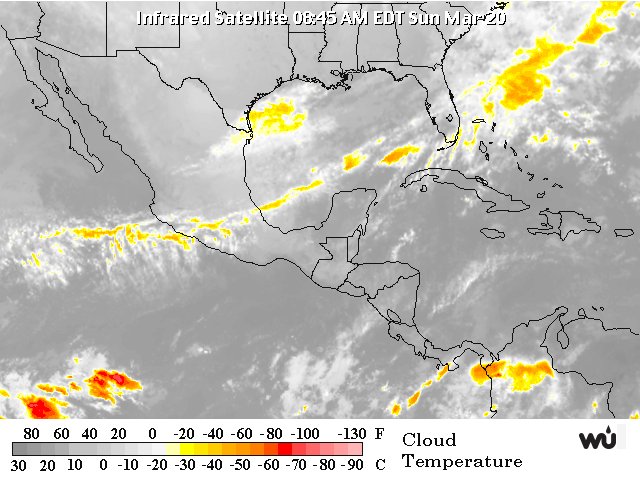 AgenciasChen's tweet image. RT VOSTpanama: Mapa Satelital Infrarojo #Wundermap #centroamérica #Panamá
