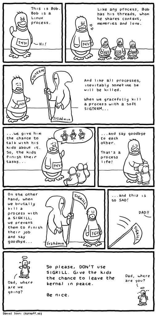 iw0der's tweet image. Please, #sysops don&apos;t use #sigkill to kill our #Linux proc turnoff.us/geek/dont-sigk…