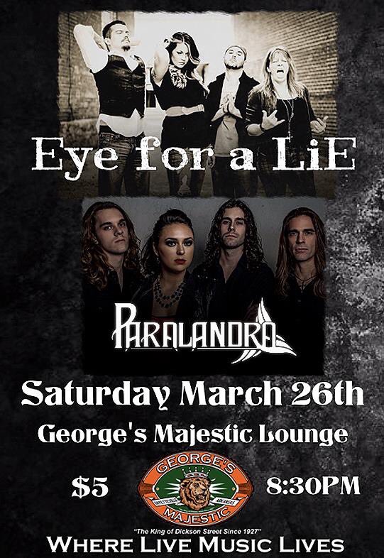 EyeforaLiE's tweet photo. @EyeforaLiE with @paralandra_rock https://t.co/tQQZmBwLKp
