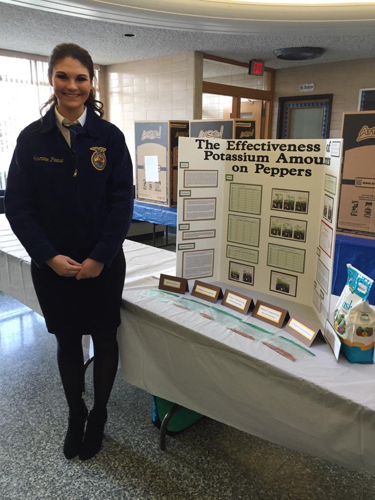 byronhsad's tweet photo. Congrats to Brooklyn Sieler for winning Agri-Science Research Plant Systems (State Qualifier) https://t.co/QVGON5MkNM