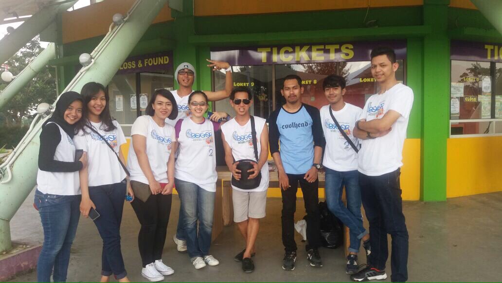Semangat u/ Volunteer yg trpilih dari RE u/ brtugas di Konser "Kesempurnaan Cinta" Rizky Febian #BogorEthnicVaganza