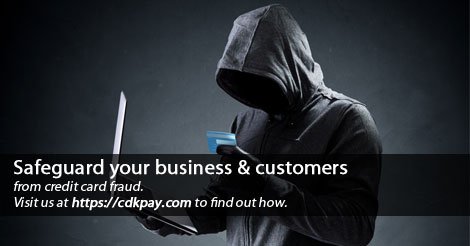 cdk_pay's tweet image. Safeguard your business and your customers from credit card fraud. Visit us at cdkpay.com/credit-card-fr… to learn more