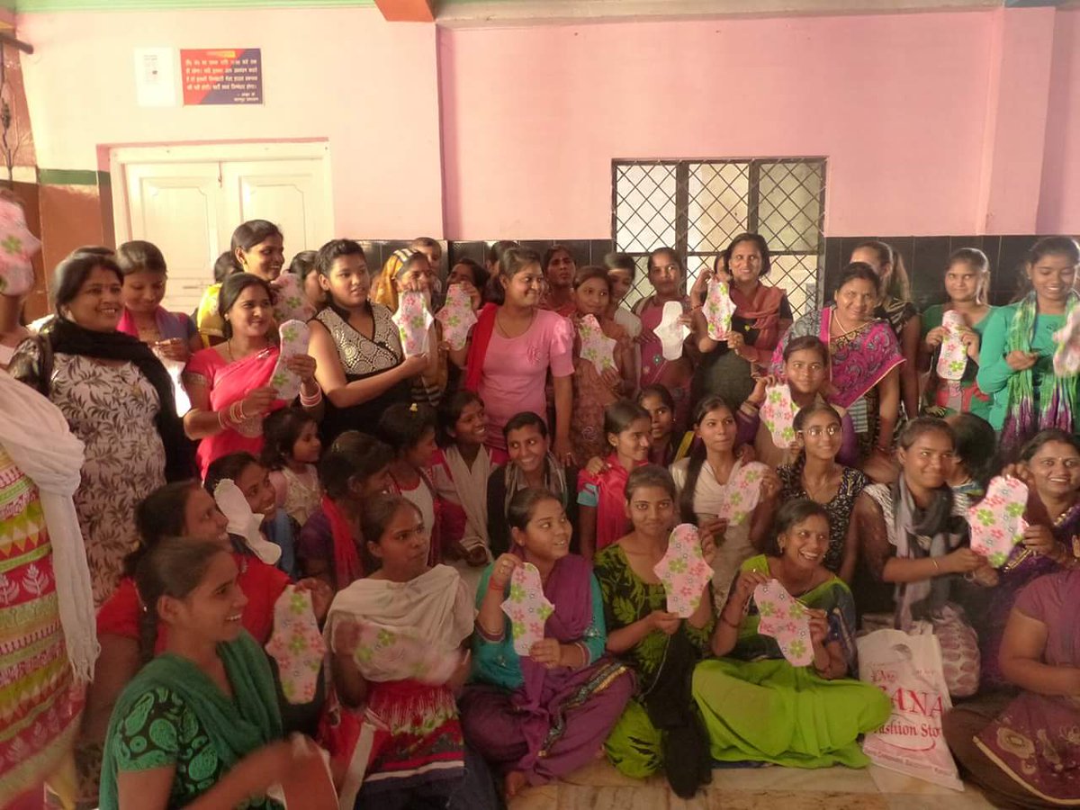 ProjectKHEL's tweet photo. Let's kill the shame instead of killing our daughters of it! #clothpad #ecofriendly #MenstruationMatters @talkPeriod https://t.co/6A5pDPYTDm